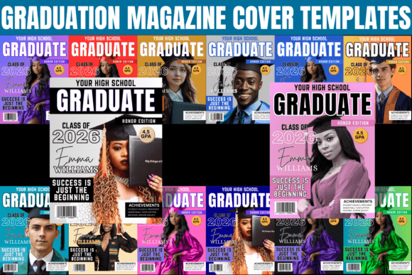 Download Graduation Magazine Cover Templates - Cover Collection