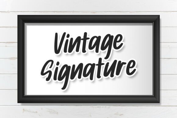 Download Vintage Signature - Vintage Collection