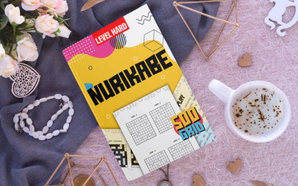 Download Nurikabe Book Cover Template - Cover Collection